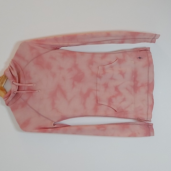 Smartwool Merino 250 Plant Based Dye Logo Hoodie Pink Size XS - Picture 4 of 10